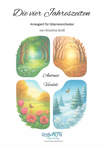 Die vier Jahreszeiten für Gitarrenorchester